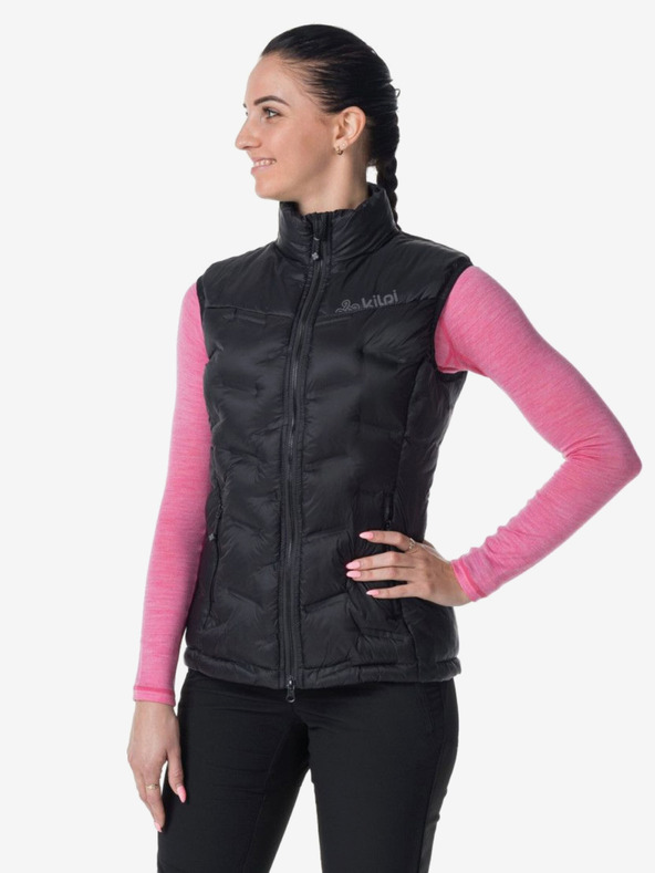 Kilpi Vestă matlasată neagră pentru femei Kilpi NAI