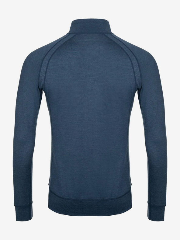 Kilpi Cămașă termică din lână albastru închis pentru bărbați Kilpi JAGER