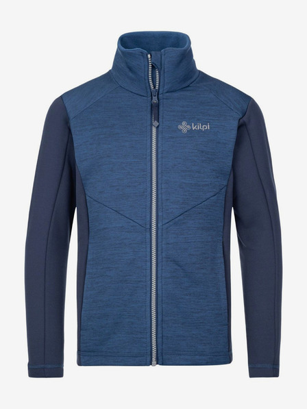 Kilpi Tricou sport cu fermoar albastru închis pentru băieți Kilpi TOMMS