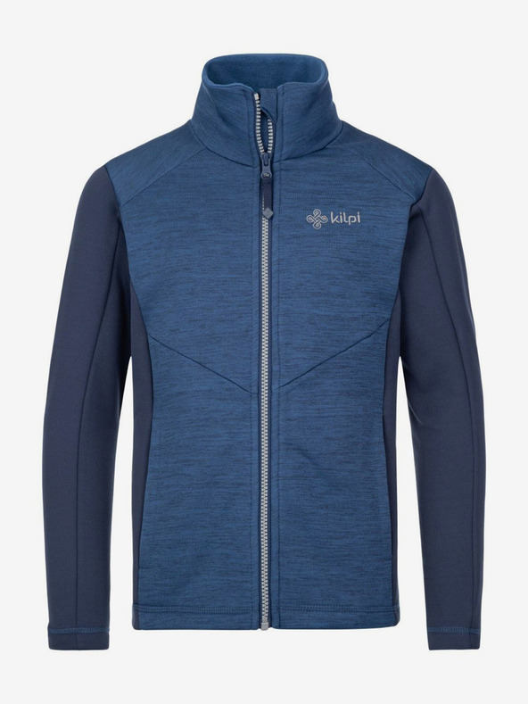 Kilpi Tricou sport cu fermoar albastru închis pentru băieți Kilpi TOMMS