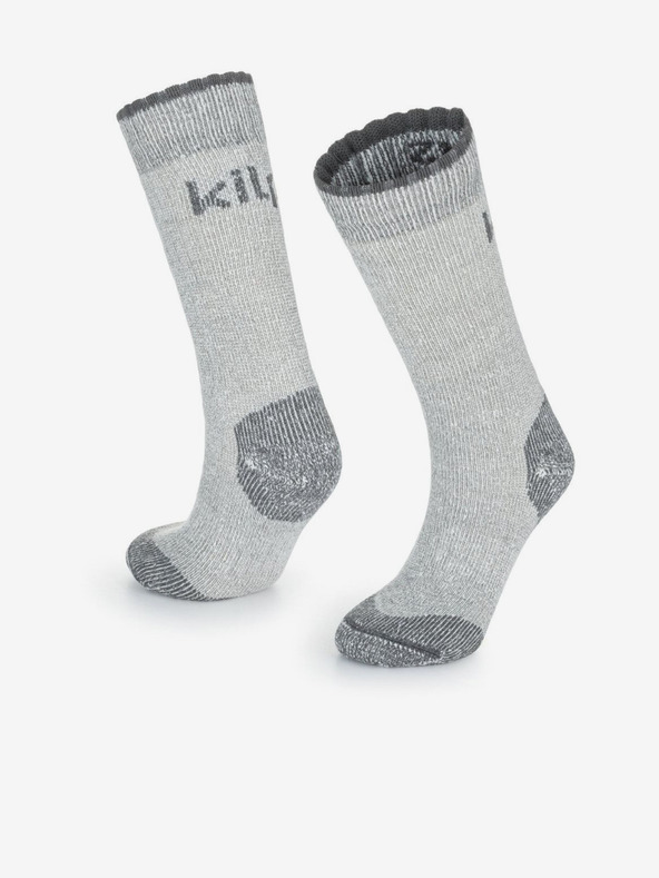 Kilpi Șosete termice unisex gri deschis Kilpi LECCO