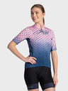 Kilpi Tricou sport pentru femei albastru și roz cu fermoar Kilpi RITAEL