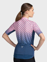 Kilpi Tricou sport pentru femei albastru și roz cu fermoar Kilpi RITAEL