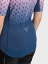 Kilpi Tricou sport pentru femei albastru și roz cu fermoar Kilpi RITAEL