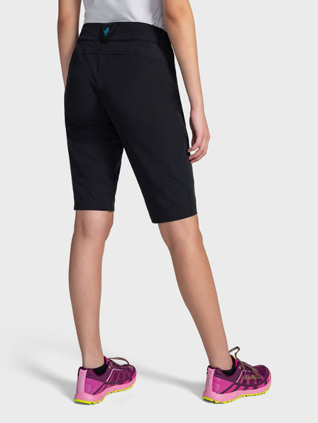 Kilpi Pantaloni scurți sport negri de damă Kilpi SYLANE