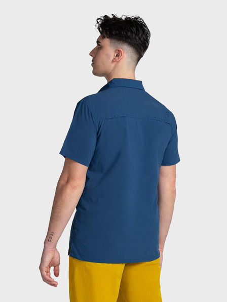 Kilpi Tricou sport albastru închis cu mânecă scurtă pentru bărbați Kilpi BOMBAY