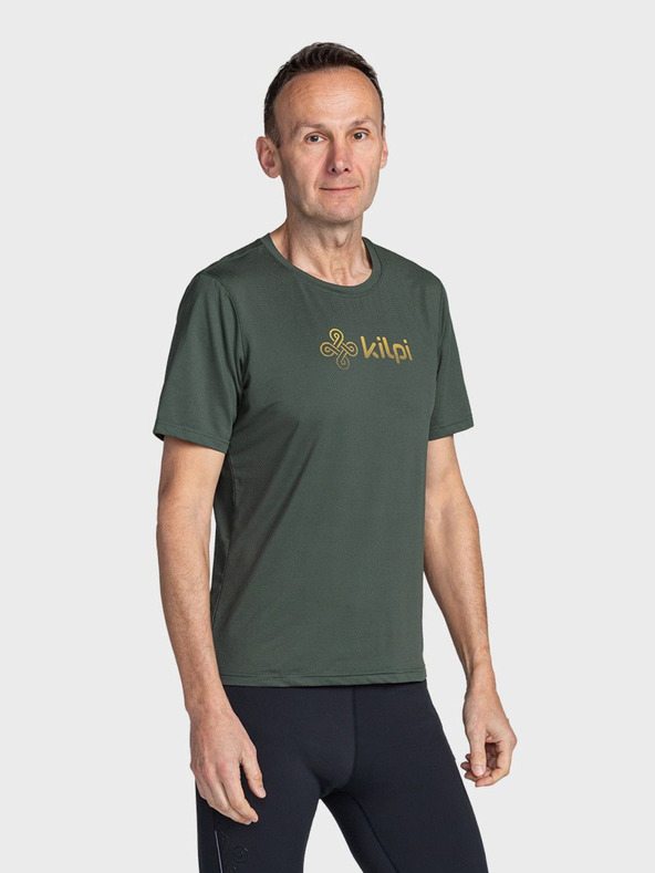Kilpi Tricou sport verde închis pentru bărbați Kilpi TODI