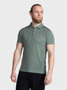 Kilpi Tricou polo verde pentru bărbați Kilpi OLIVA