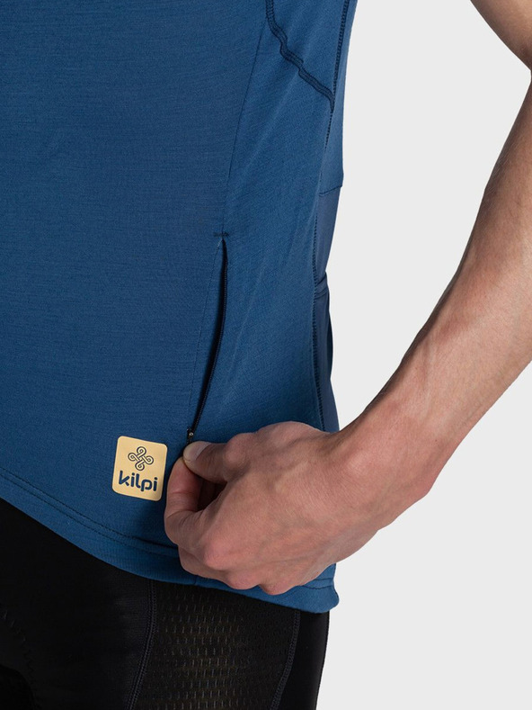 Kilpi Tricou sport imprimat albastru închis pentru bărbați Kilpi PETRANA