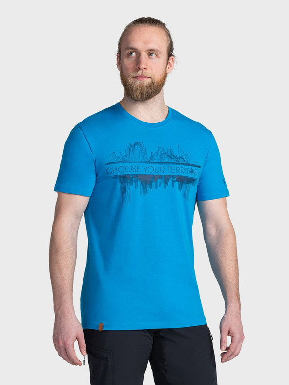 Kilpi Tricou bărbătesc imprimat albastru Kilpi CHOOSE