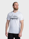 Kilpi Tricou bărbătesc imprimat alb Kilpi CHOOSE