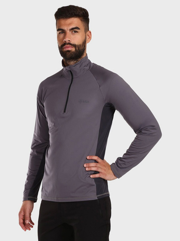 Kilpi Tricou sport termic pentru bărbați KILPI WILLIE gri