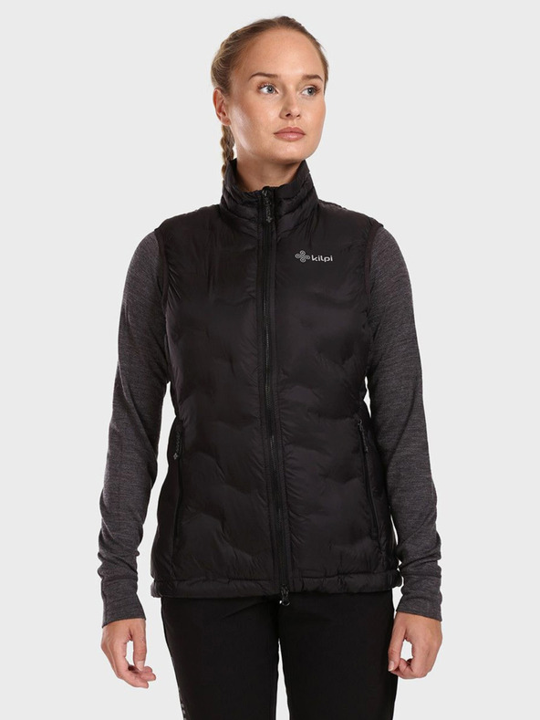 Kilpi Vestă matlasată neagră pentru femei Kilpi NAI