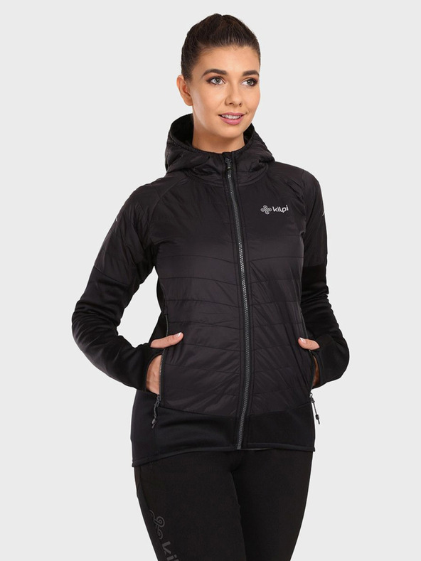 Kilpi Jachetă sport neagră de damă Kilpi GARES