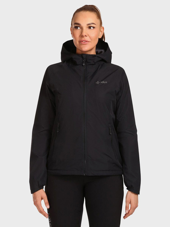 Kilpi Jachetă sport neagră pentru femei Kilpi OLVERA