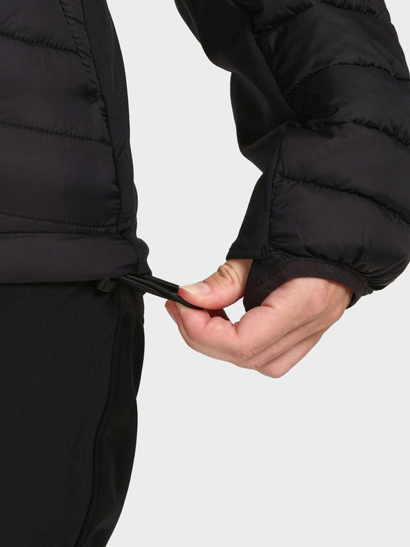 Kilpi Jachetă matlasată de iarnă neagră pentru femei Kilpi ACTIS