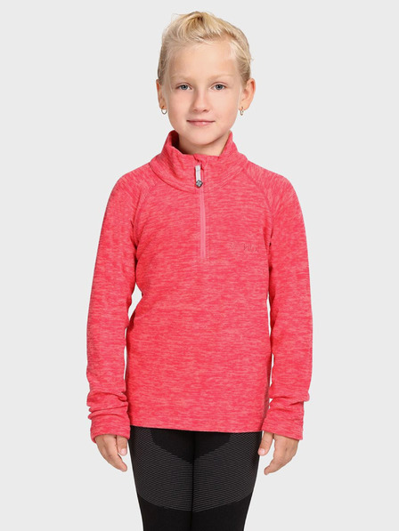 Kilpi Hanorac fleece pentru fete roz închis Kilpi ALMERI