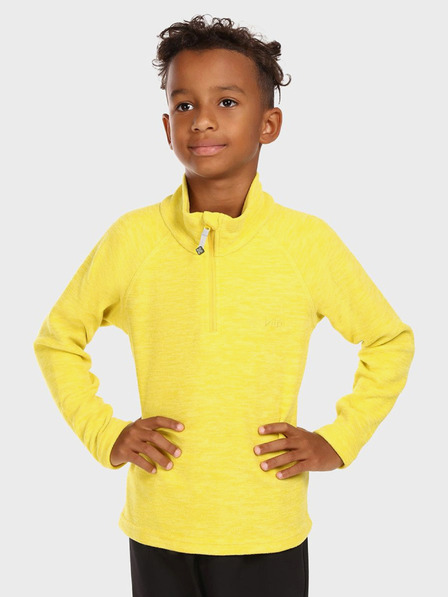 Kilpi Hanorac fleece galben pentru copii Kilpi ALMERI