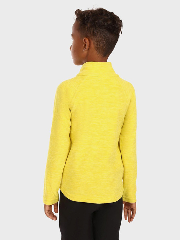 Kilpi Hanorac fleece galben pentru copii Kilpi ALMERI