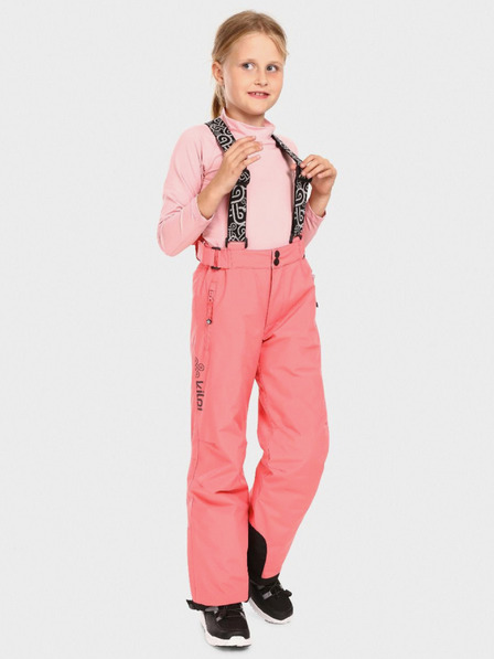 Kilpi Pantaloni de schi roz pentru fete Kilpi GABONE