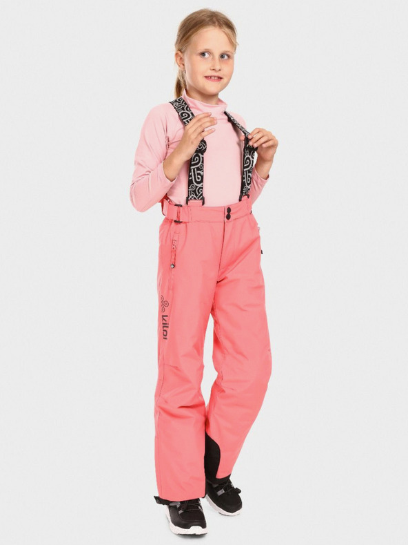 Kilpi Pantaloni de schi roz pentru fete Kilpi GABONE