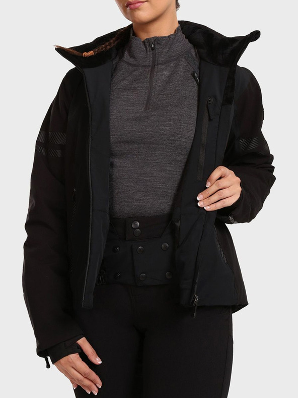 Kilpi Jachetă de schi neagră pentru femei Kilpi LORIEN