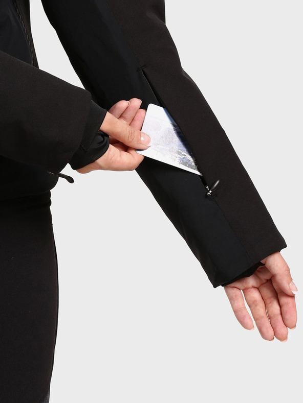 Kilpi Jachetă de schi neagră pentru femei Kilpi LORIEN