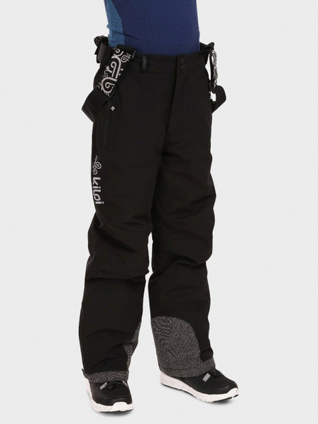 Kilpi Pantaloni de schi negri pentru băieți KILPI MIMAS