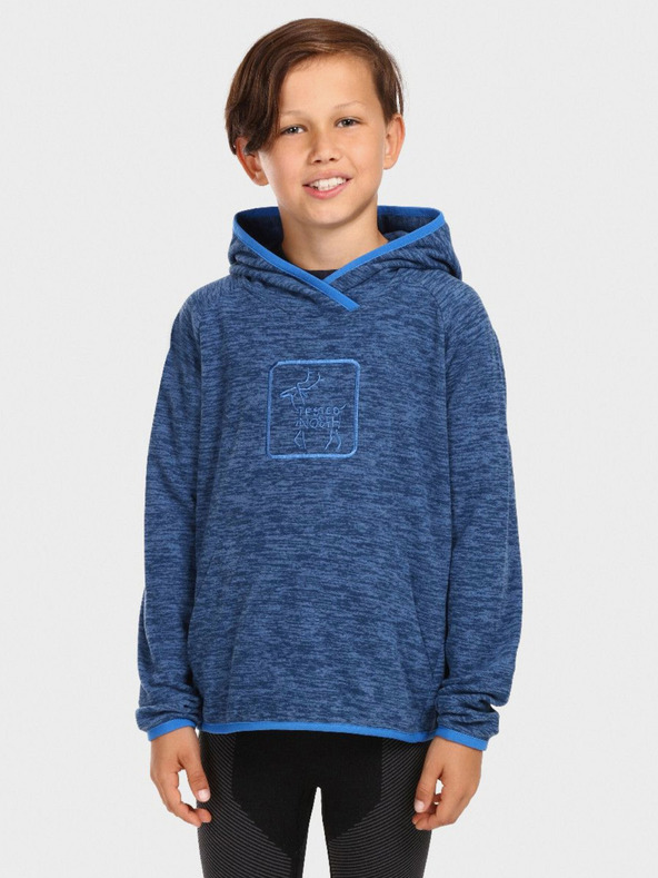 Kilpi Hanorac fleece albastru pentru băieți Kilpi FLOND