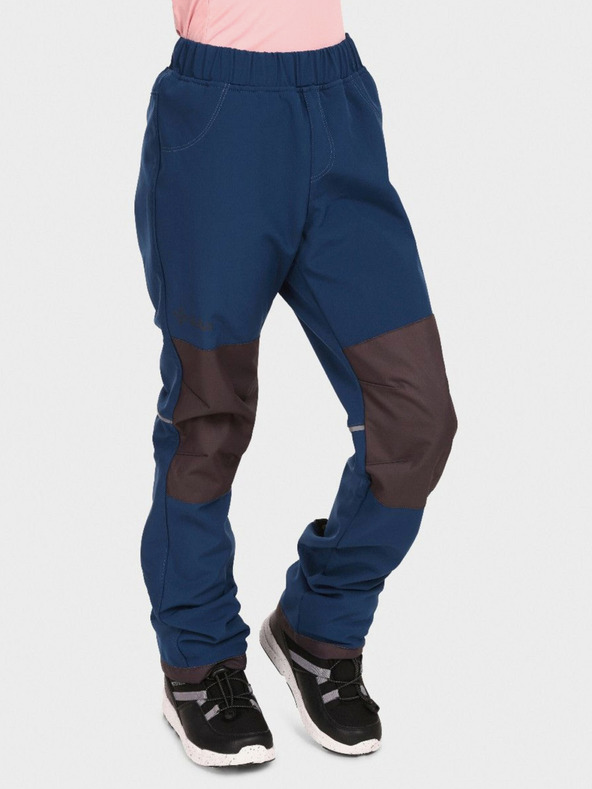 Kilpi Pantaloni softshell pentru copii albastru închis Kilpi RIZO