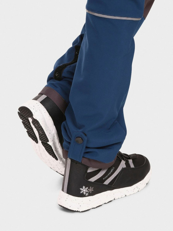 Kilpi Pantaloni softshell pentru copii albastru închis Kilpi RIZO