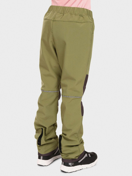 Kilpi Pantaloni softshell kaki pentru copii Kilpi RIZO