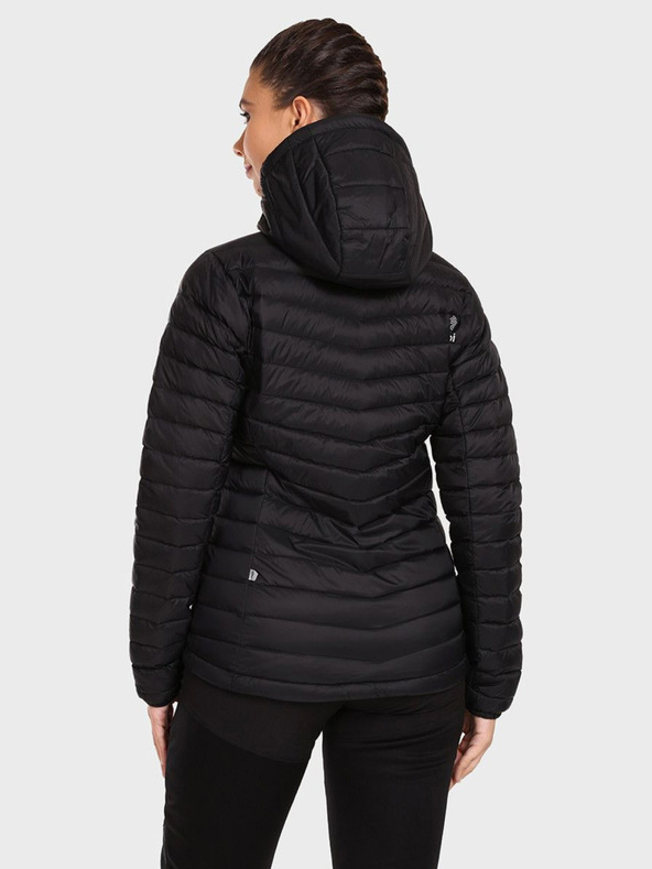 Kilpi Jachetă neagră de puf pentru femei Kilpi PYRAMIDEN