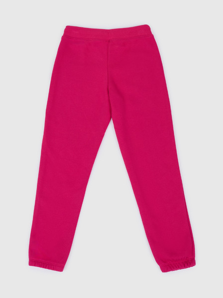 GAP Pantaloni de trening fleece logo army pentru copii GAP