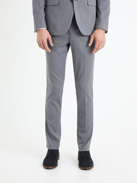 Celio Pantaloni de ceremonie gri pentru bărbați Celio Foaalto