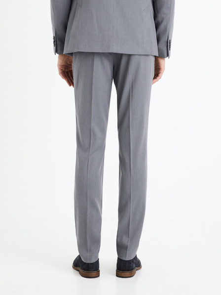 Celio Pantaloni de ceremonie gri pentru bărbați Celio Foaalto