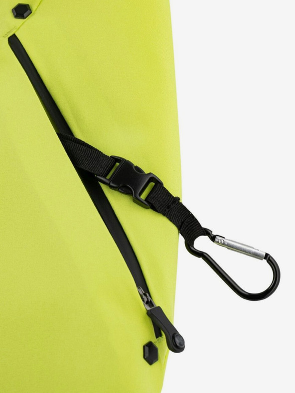 Kilpi Pantaloni de schi verde neon pentru bărbați Kilpi MARCELO