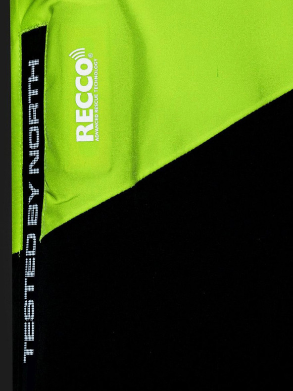 Kilpi Pantaloni de schi verde neon pentru bărbați Kilpi MARCELO