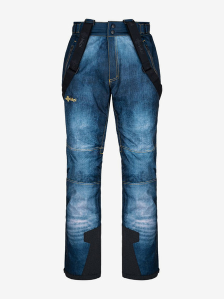 Kilpi Pantaloni de schi albastru închis pentru bărbați Kilpi DENIMO