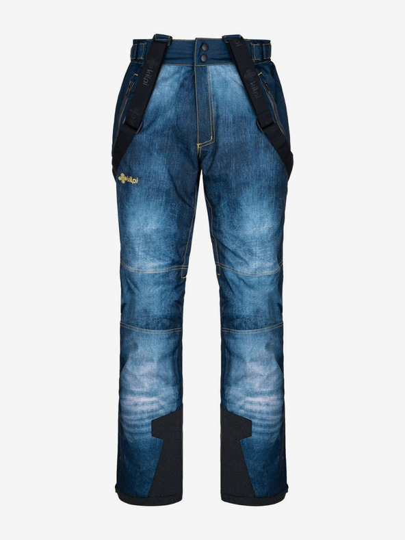 Kilpi Pantaloni de schi albastru închis pentru bărbați Kilpi DENIMO