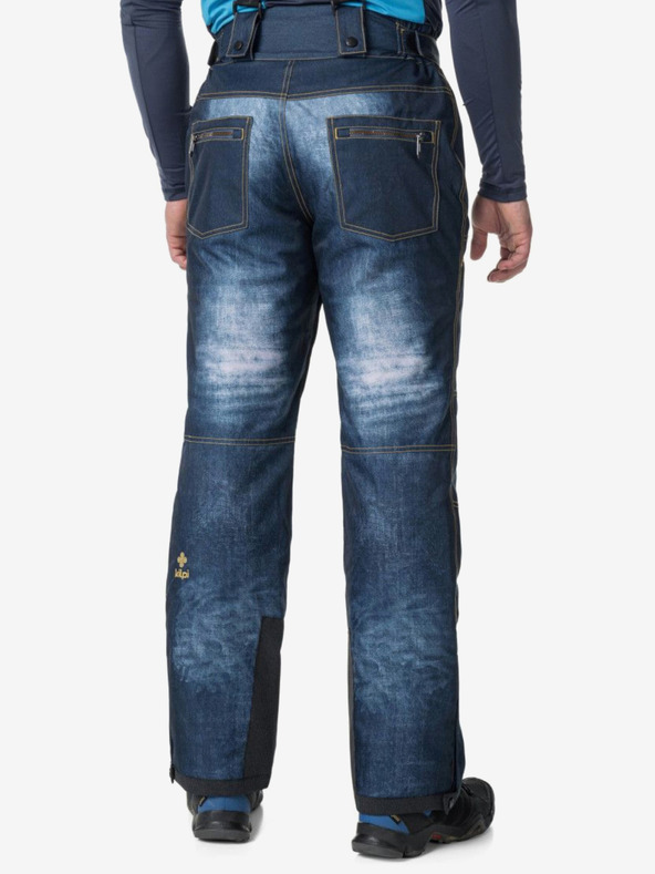 Kilpi Pantaloni de schi albastru închis pentru bărbați Kilpi DENIMO