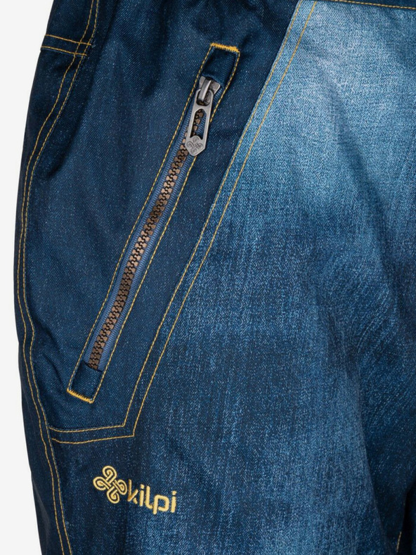 Kilpi Pantaloni de schi albastru închis pentru bărbați Kilpi DENIMO