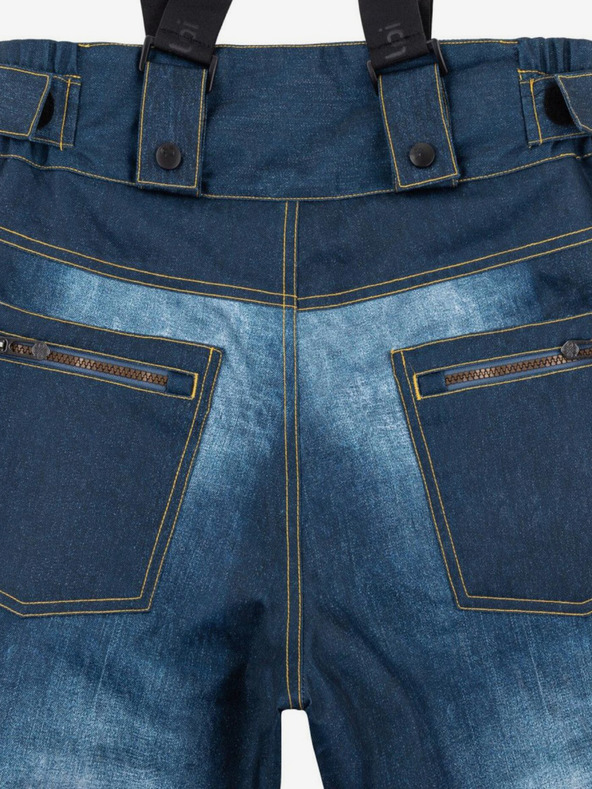 Kilpi Pantaloni de schi albastru închis pentru bărbați Kilpi DENIMO