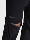 Kilpi Pantaloni de exterior negri pentru bărbați Kilpi HOSIO