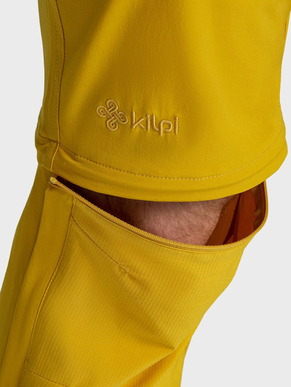 Kilpi Pantaloni bărbătești de exterior galbeni Kilpi HOSIO