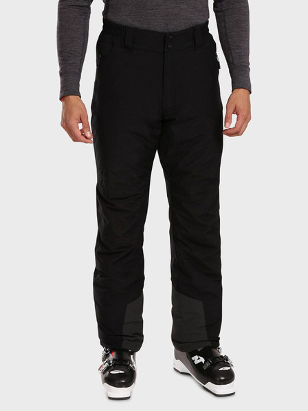 Kilpi Pantaloni de schi negri pentru bărbați KILPI GABONE