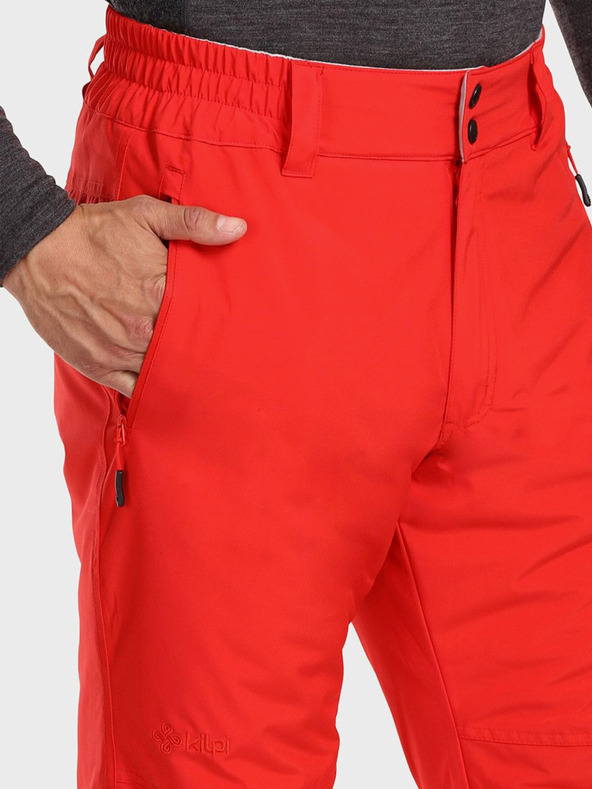 Kilpi Pantaloni de schi bărbați roșii KILPI GABONE