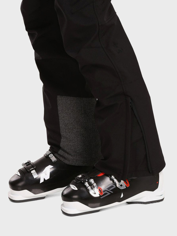 Kilpi Pantaloni de schi softshell negri pentru bărbați Kilpi RHEA