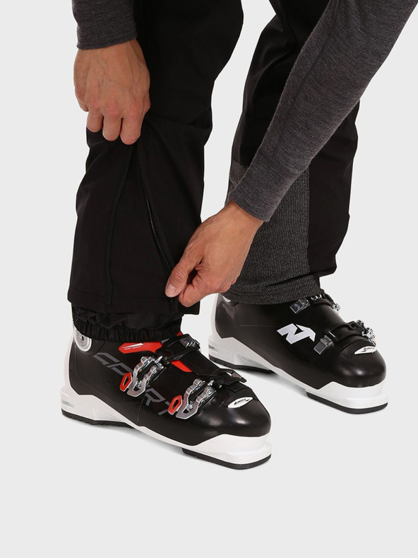 Kilpi Pantaloni de schi softshell negri pentru bărbați Kilpi RHEA