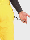 Kilpi Pantaloni de schi softshell galbeni pentru bărbați Kilpi RHEA